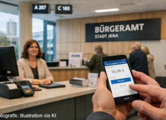Wero in Jena: Stadt erweitert Online-Bezahloptionen Wero in Jena: Stadt erweitert Online-Bezahloptionen. Foto_ Illustration via KI