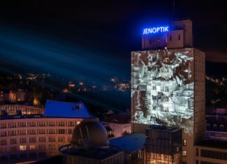 10. tangente digital art: Videokunst „Exuviae“ von Robert Seidel 10. tangente digital art: Videokunst: „Exuviae“ von Robert Seidel. Foto: Frank Liebold, Tangente digital art 2023